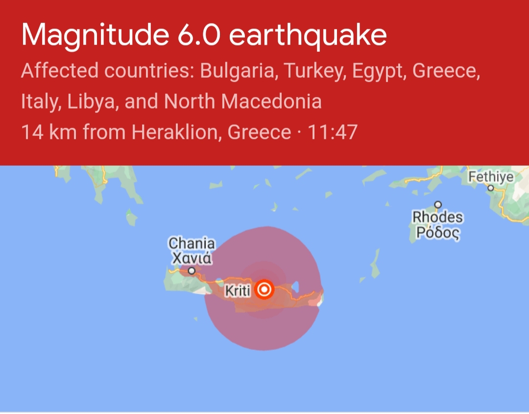 Greece Earthquake