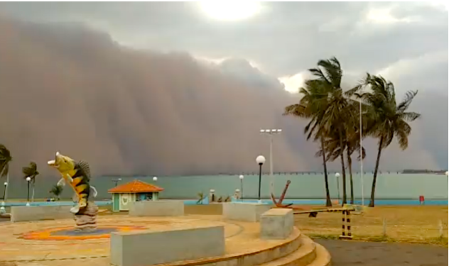 Brazil Heavy Sandstorms 